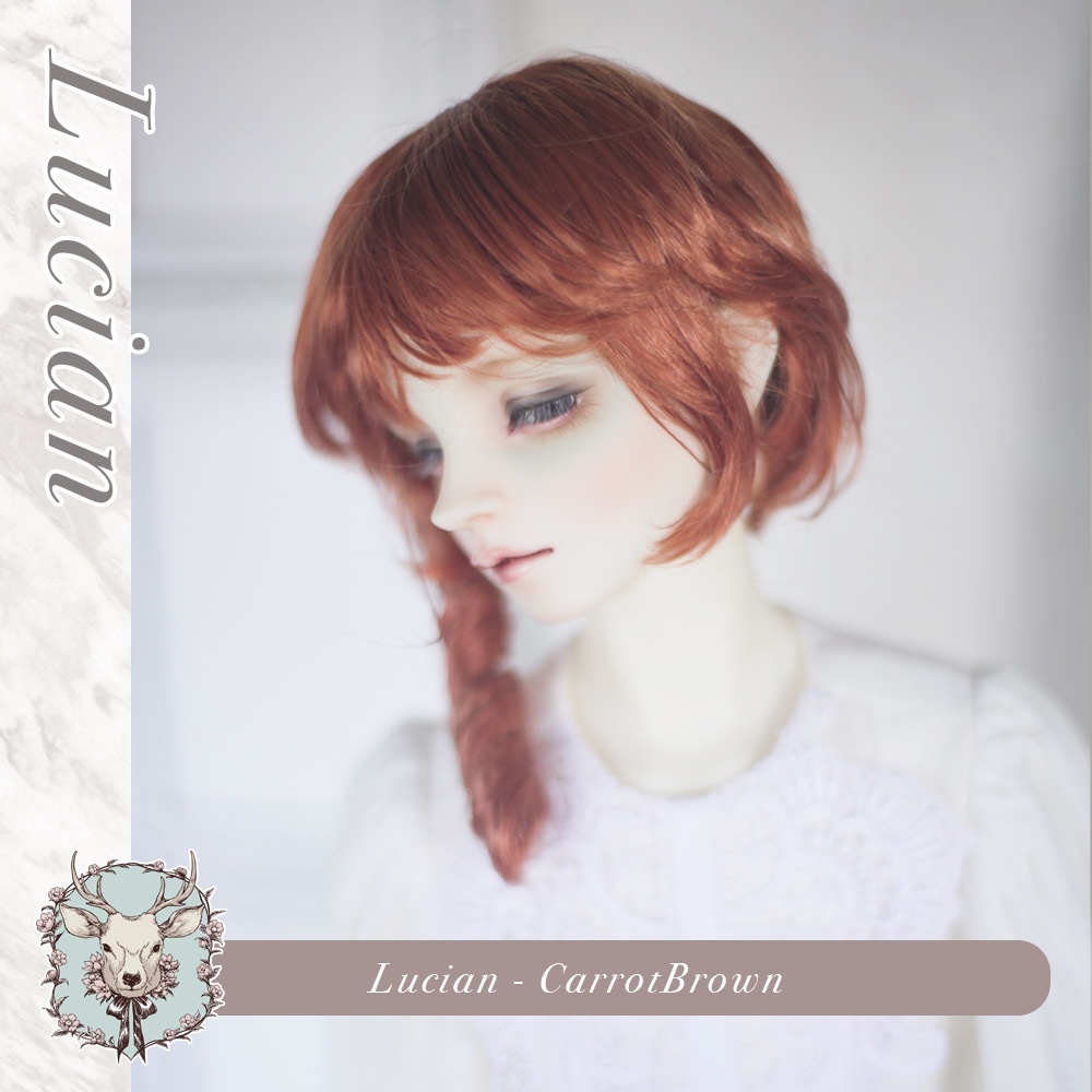 【セール】LUCIAN ルシアン | 8-9インチ | 人造モヘア | ドールウィッグ