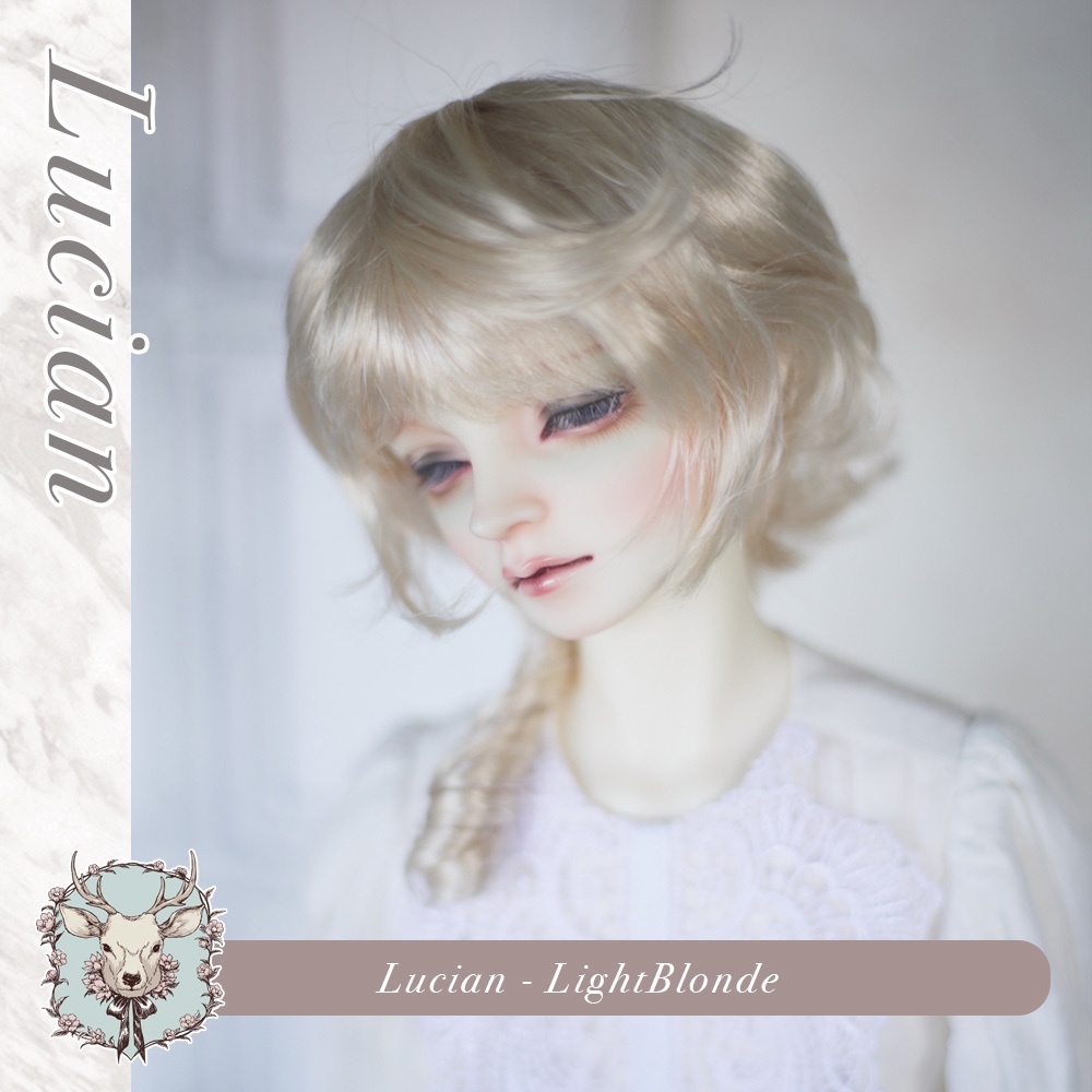 【セール】LUCIAN ルシアン | 8-9インチ | 人造モヘア | ドールウィッグ