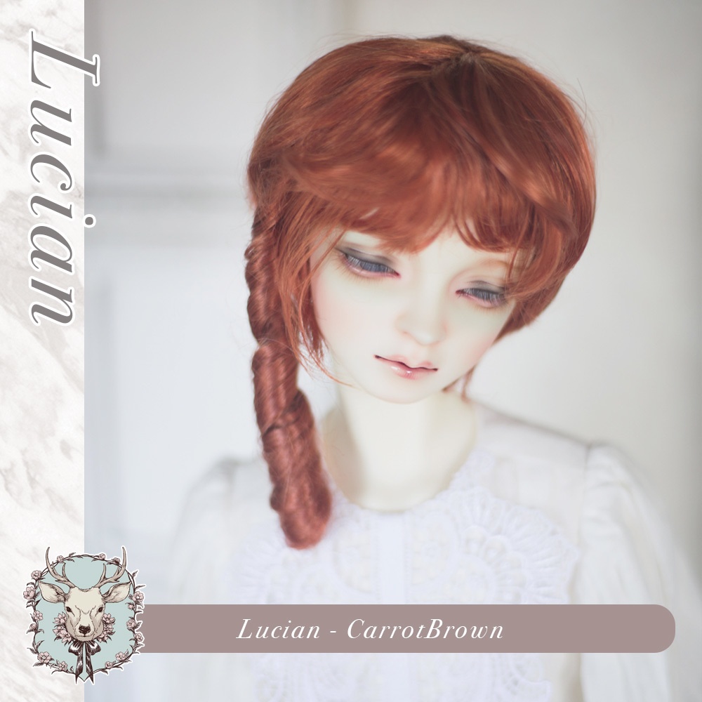 【セール】LUCIAN ルシアン | 8-9インチ | 人造モヘア | ドールウィッグ