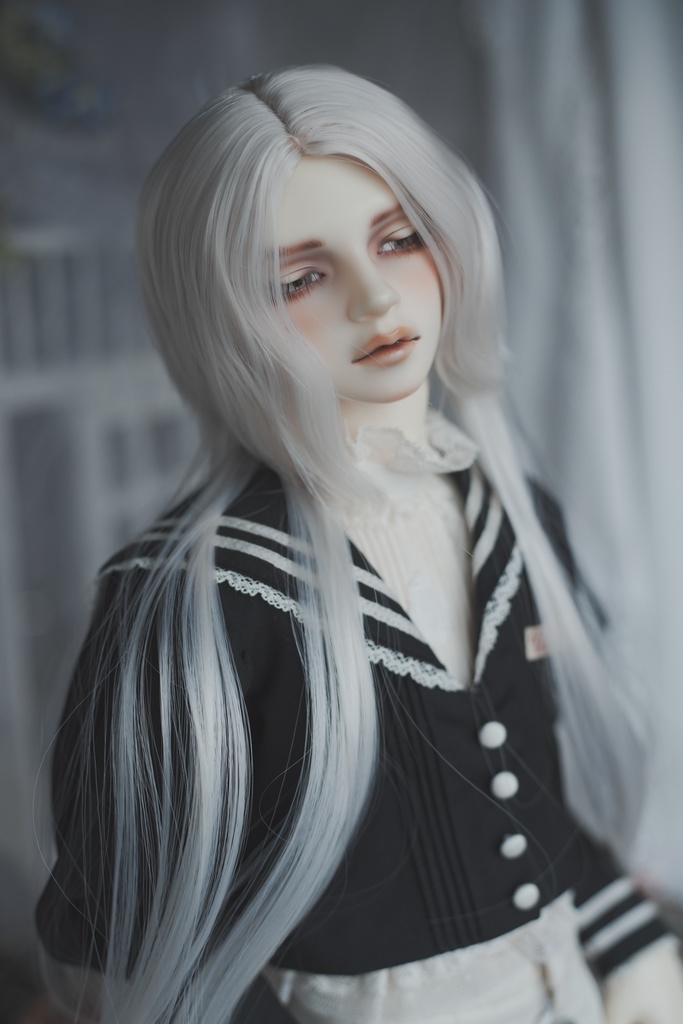 HAYDEN ヘイデン | Moonlight Silver | 耐熱ドールウィッグ