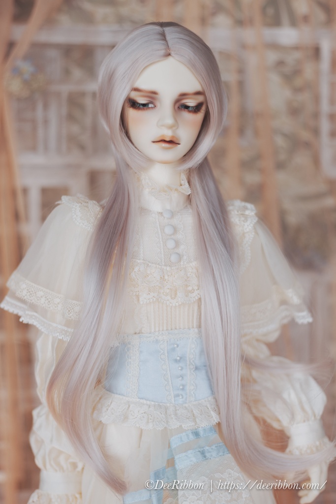 HAYDEN ヘイデン | Pinkish Gray | 耐熱ドールウィッグ