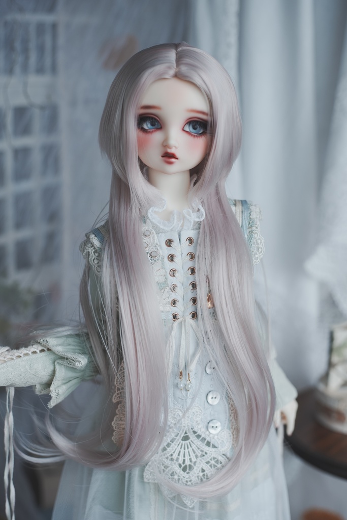 HAYDEN ヘイデン | Pinkish Gray | 耐熱ドールウィッグ
