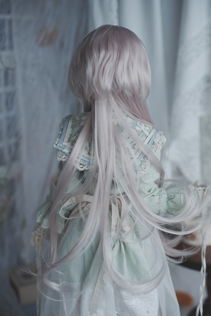 HAYDEN ヘイデン | Pinkish Gray | 耐熱ドールウィッグ