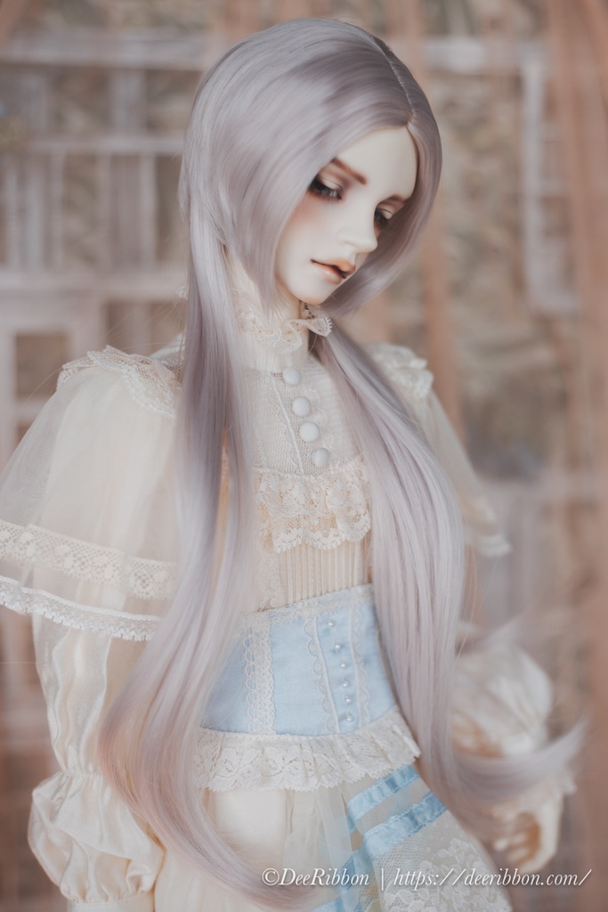 HAYDEN ヘイデン | Pinkish Gray | 耐熱ドールウィッグ