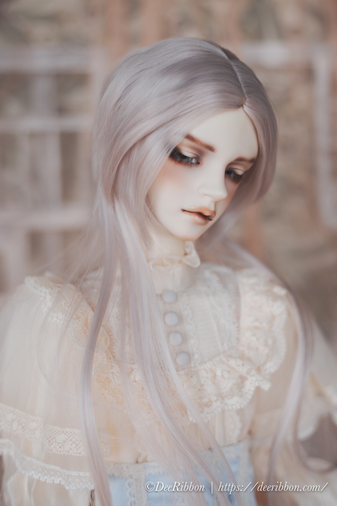 HAYDEN ヘイデン | Pinkish Gray | 耐熱ドールウィッグ