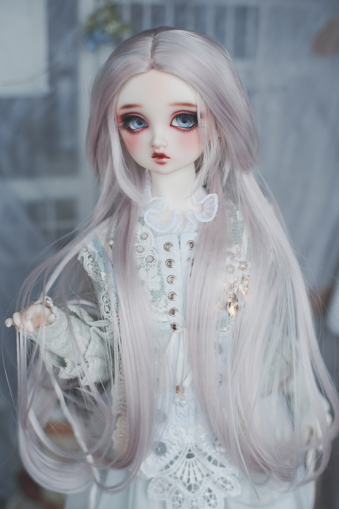 HAYDEN ヘイデン | Pinkish Gray | 耐熱ドールウィッグ