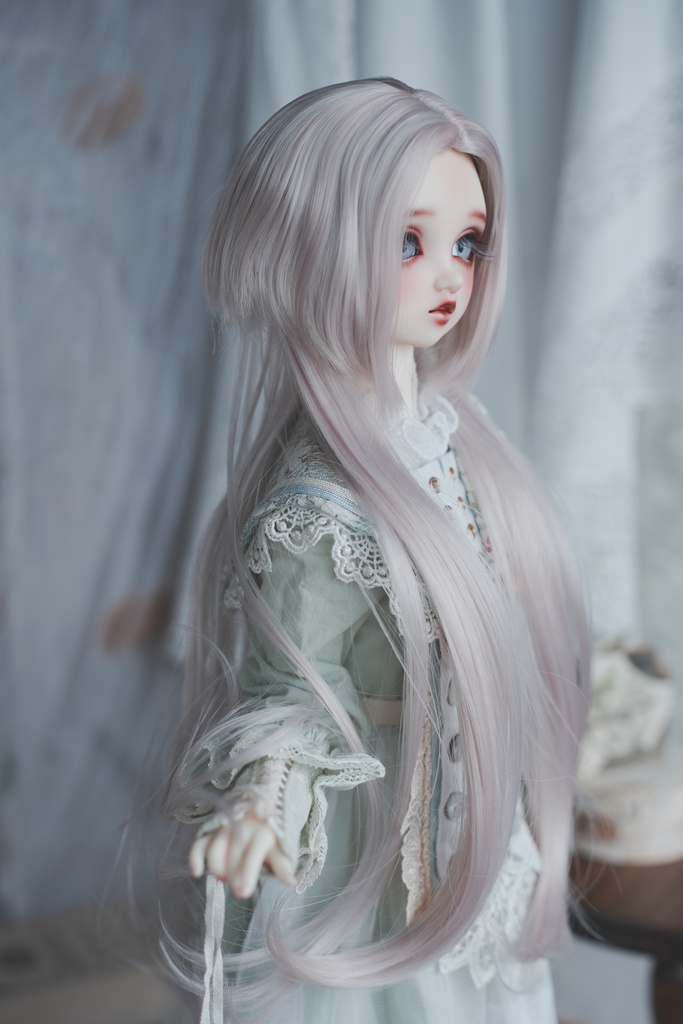 HAYDEN ヘイデン | Pinkish Gray | 耐熱ドールウィッグ