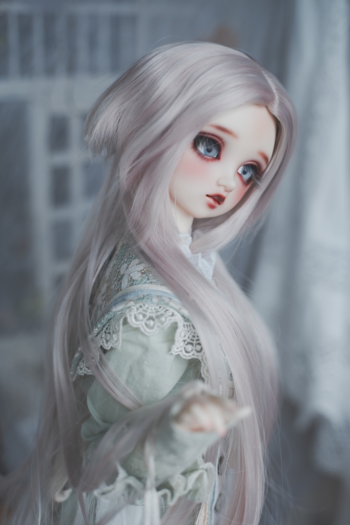 HAYDEN ヘイデン | Pinkish Gray | 耐熱ドールウィッグ