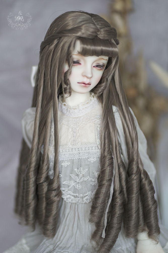【旧耐熱素材】Margaret マーガレット | Gray Cedar | 耐熱ドールウィッグ