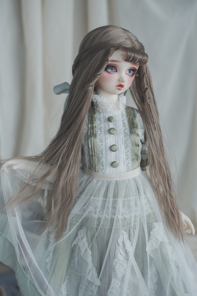 【旧耐熱素材】Alice アリス | Gray Cedar | 耐熱ドールウィッグ