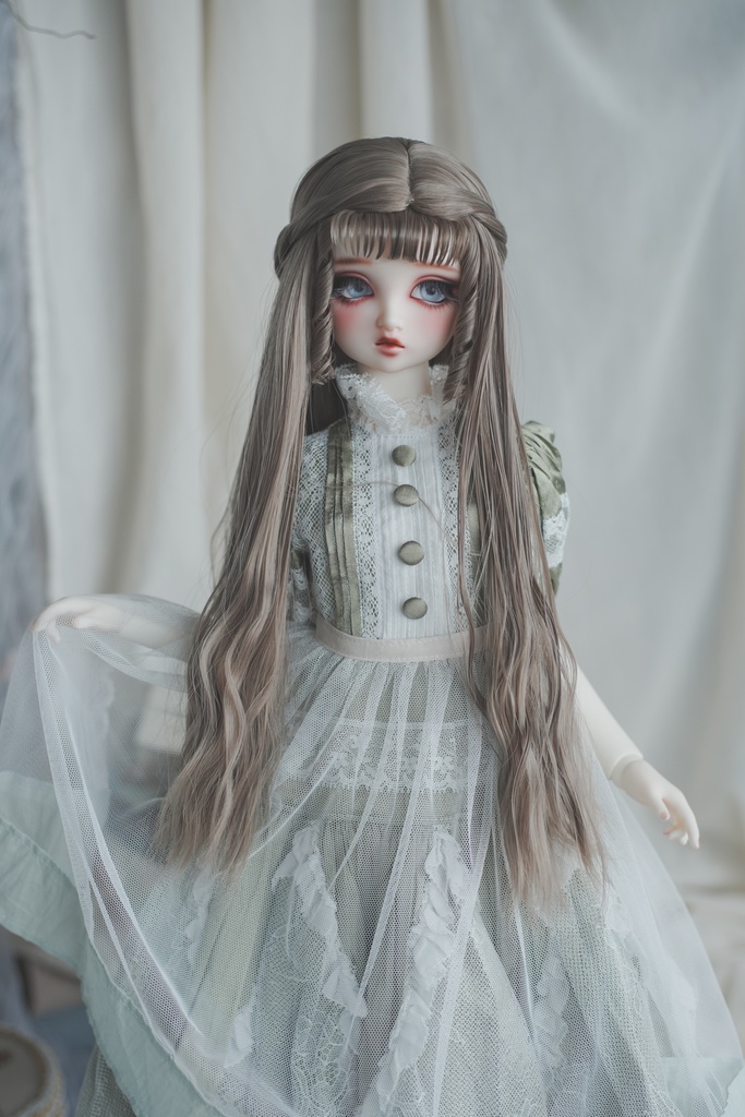 【旧耐熱素材】Alice アリス | Gray Cedar | 耐熱ドールウィッグ