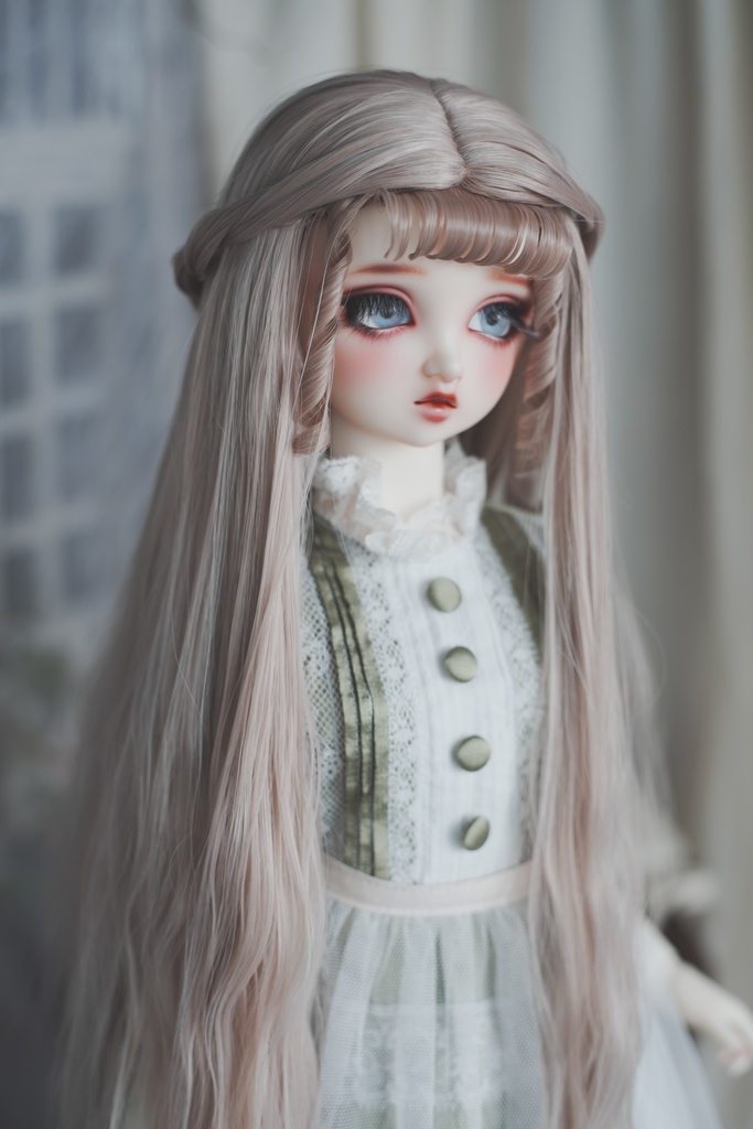 【旧耐熱素材】Alice アリス | Bisque Pink | 耐熱ドールウィッグ