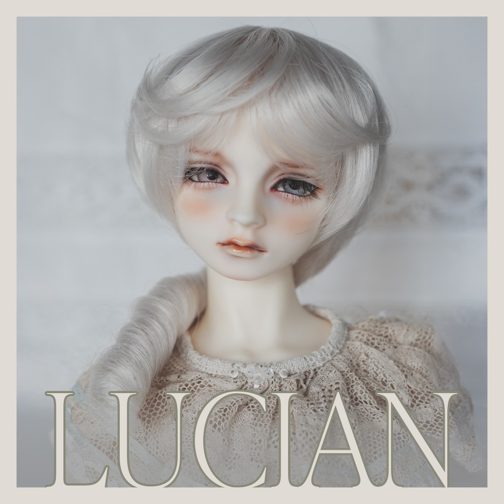 10月受注 | LUCIAN ルシアン | Moonlight Silver | 耐熱ドールウィッグ