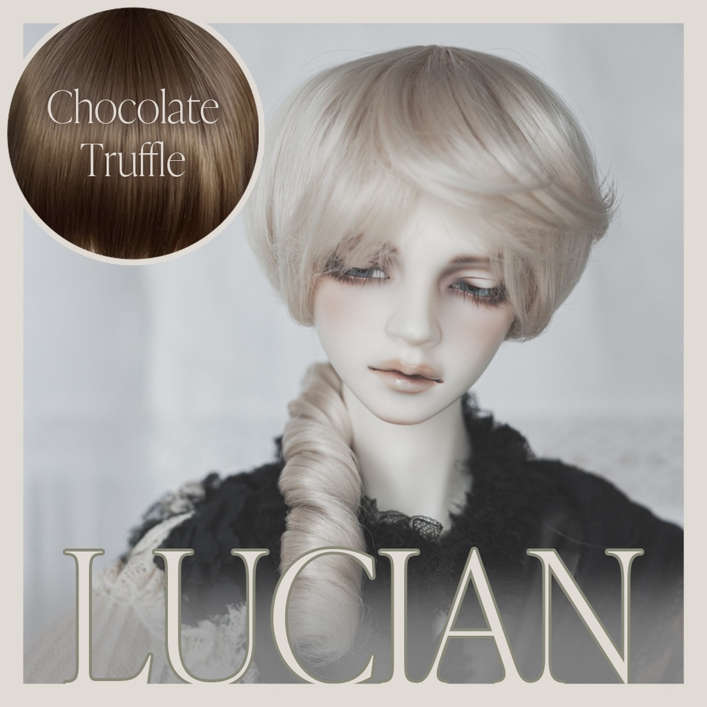 10月受注 | LUCIAN ルシアン | Chocolate Truffle | 耐熱ドールウィッグ