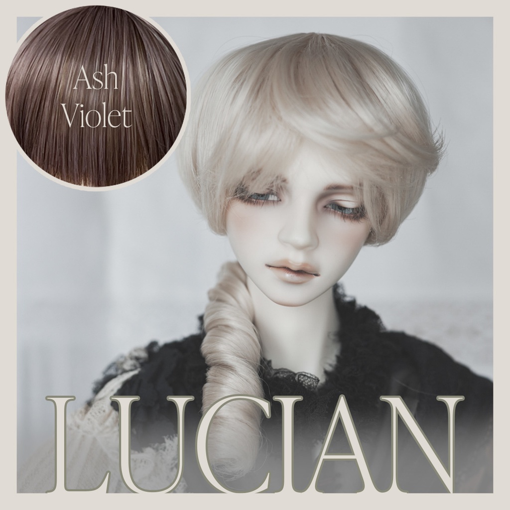 10月受注 | LUCIAN ルシアン | Ash Violet | 耐熱ドールウィッグ