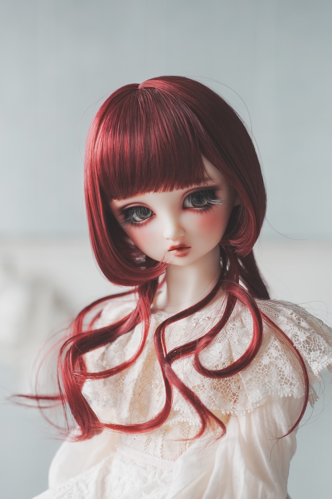 VIVIANE ビビアン | Crimson Velvet | 耐熱ドールウィッグ