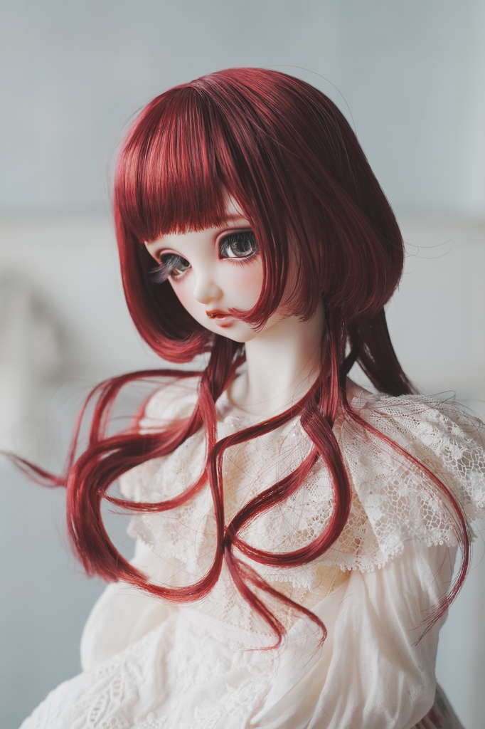 VIVIANE ビビアン | Crimson Velvet | 耐熱ドールウィッグ
