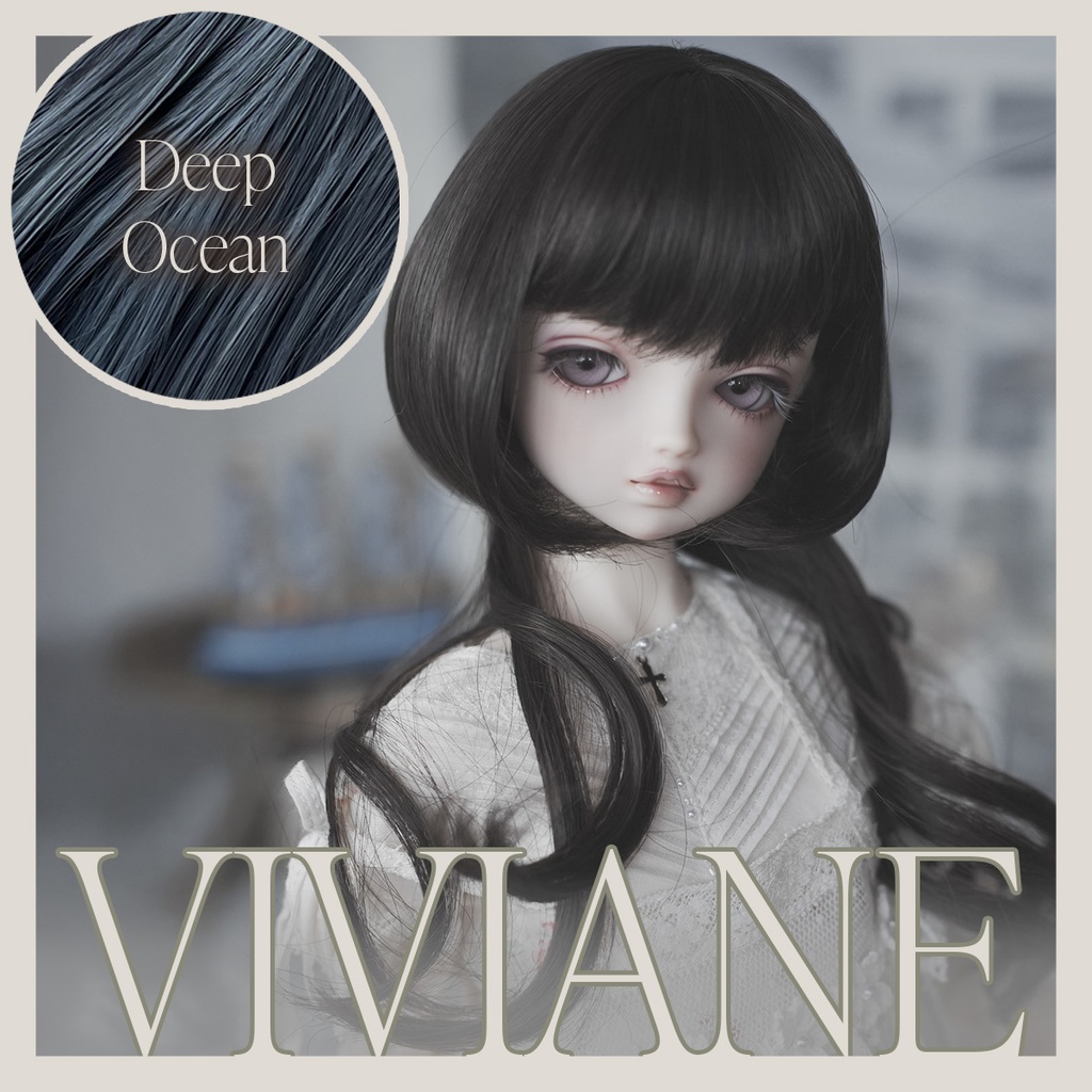 10月受注 | VIVIANE ビビアン | Deep Ocean | 耐熱ドールウィッグ