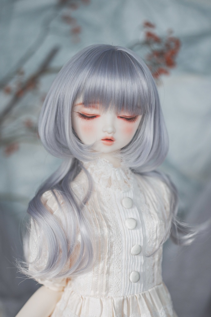 VIVIANE ビビアン | Sky Gray | 耐熱ドールウィッグ