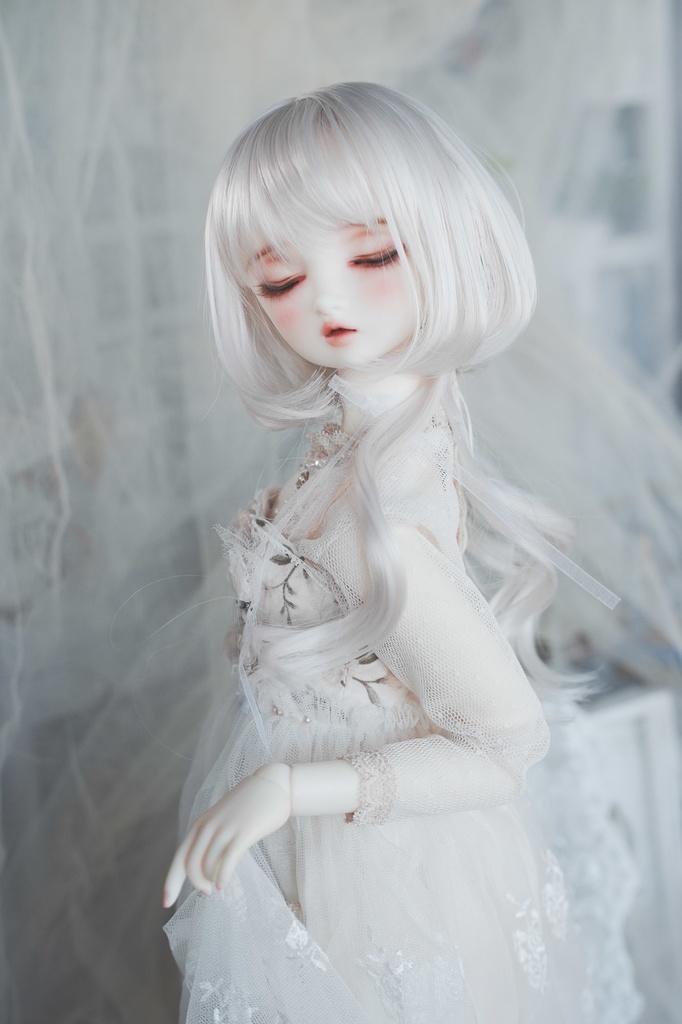 VIVIANE ビビアン | Moonlight Silver | 耐熱ドールウィッグ