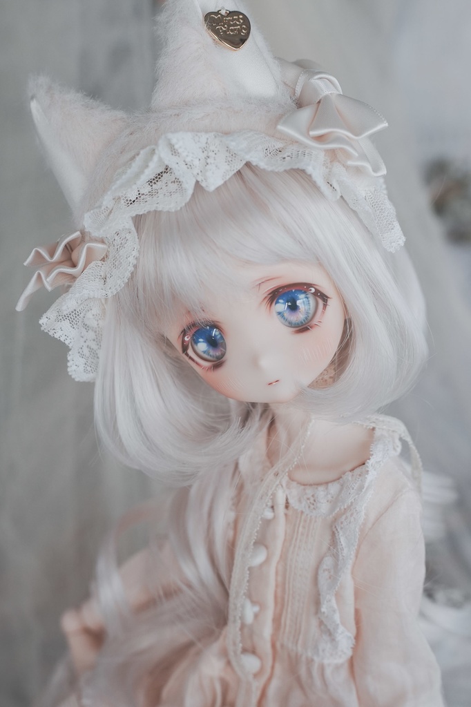 VIVIANE ビビアン | Moonlight Silver | 耐熱ドールウィッグ