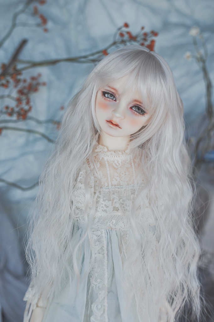 SYLVIA シルビア | Moonlight Silver | 耐熱ドールウィッグ