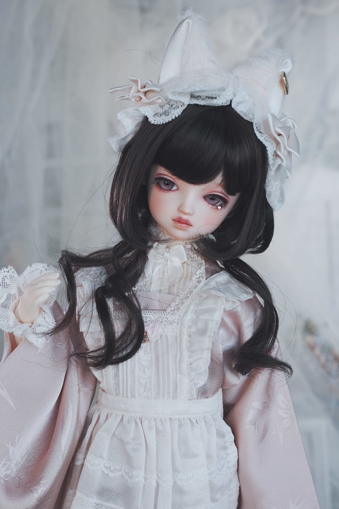 VIVIANE ビビアン | Natrual Black | 耐熱ドールウィッグ