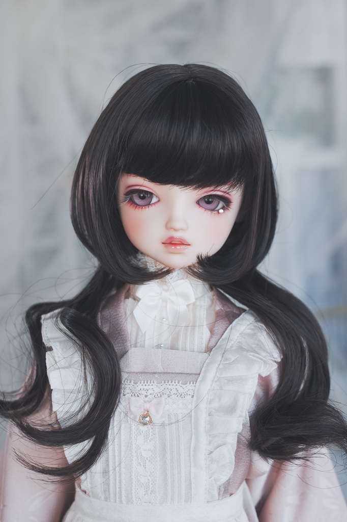 VIVIANE ビビアン | Natrual Black | 耐熱ドールウィッグ