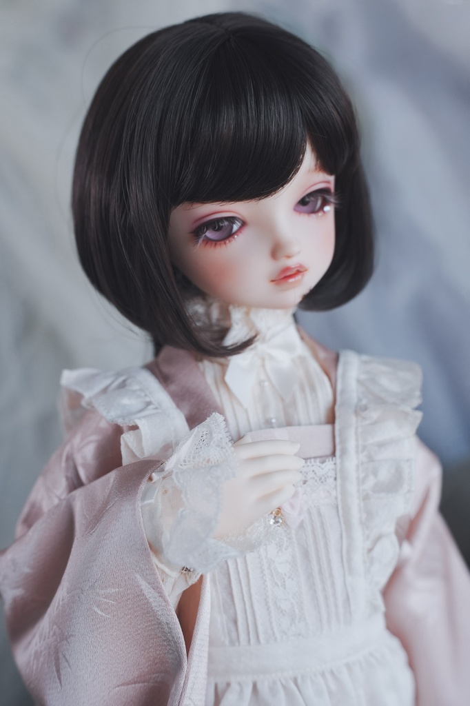 VIVIANE ビビアン | Natrual Black | 耐熱ドールウィッグ