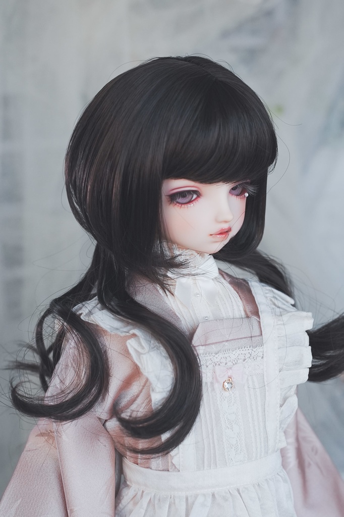 VIVIANE ビビアン | Natrual Black | 耐熱ドールウィッグ