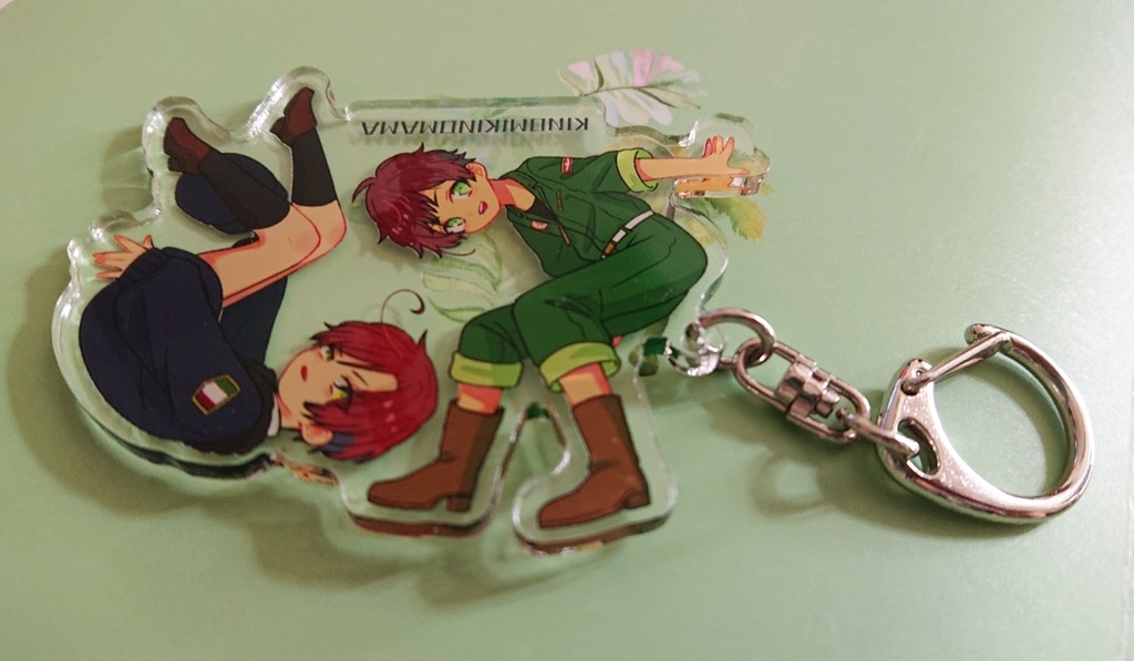 西ロマアクリルキーホルダー