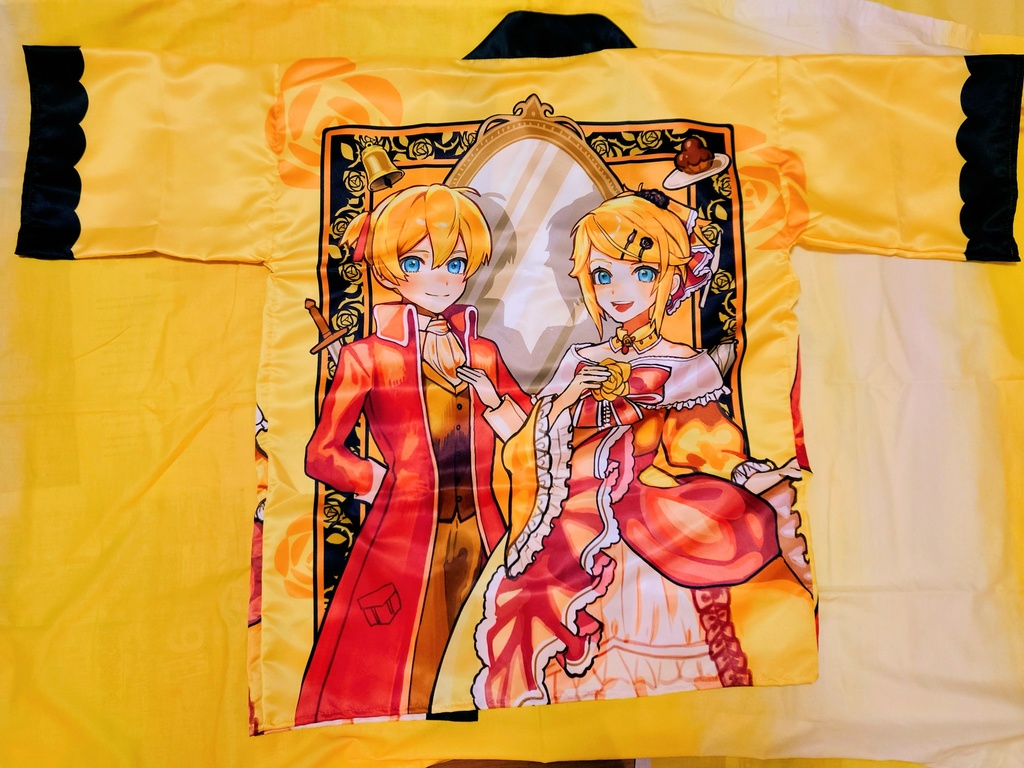 悪ノ法被全4種&缶バッジ (おまけフリー冊子付き)