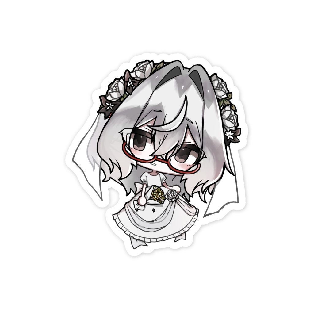 【f4ncy♡Do11】童話シリーズ ステッカー♡もこすけ