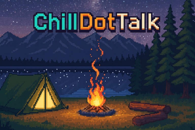 ChillDotTalk(チルドットトーク) – コメントが“焚き火に集う人”になる、ドット絵配信ツール