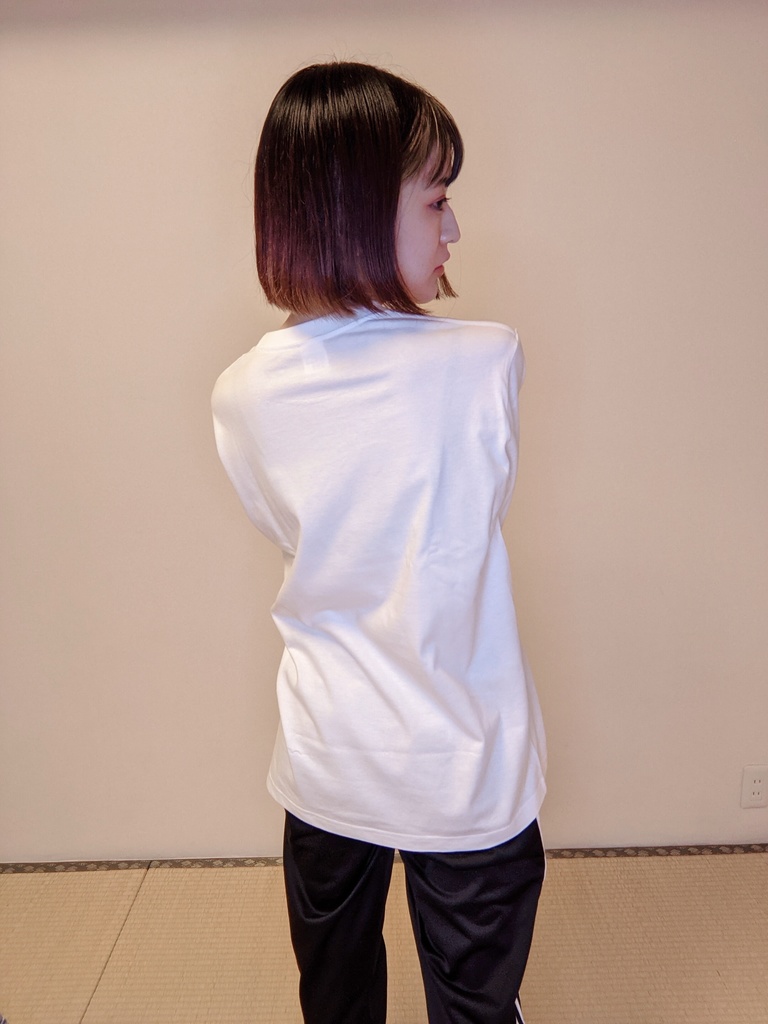 青チャイナロンT