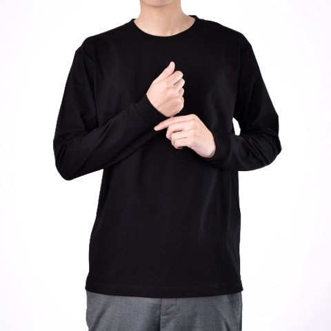 青チャイナロンT