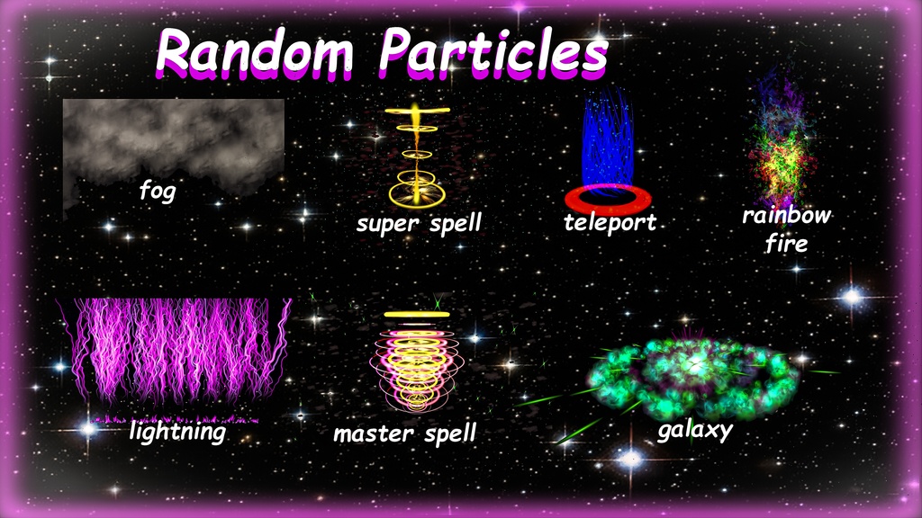Starter particle pack