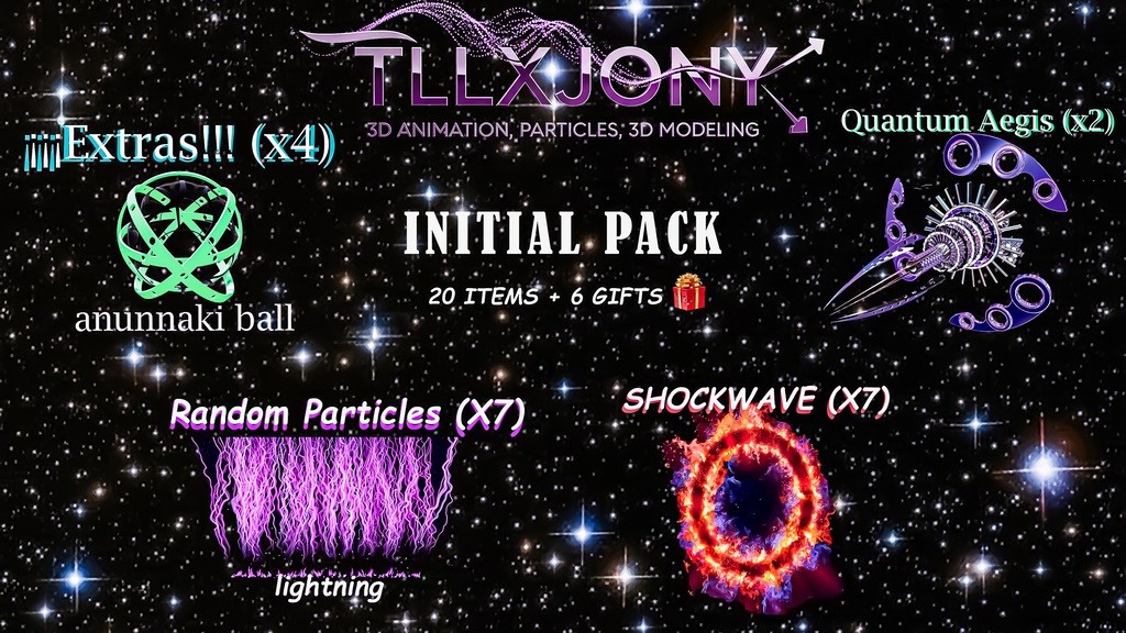 Starter particle pack