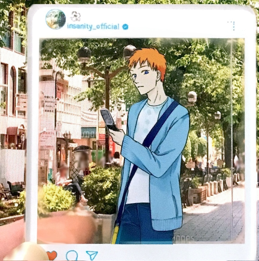 インサニティ演劇部アクリルカード