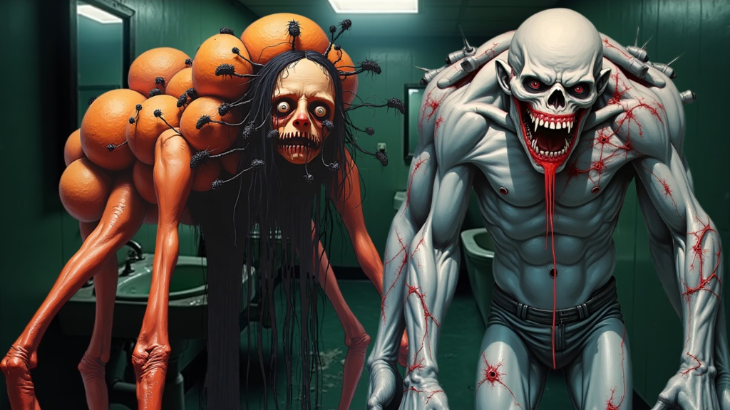 ホラー立ち絵&背景素材集 - Asylum of Lost Souls