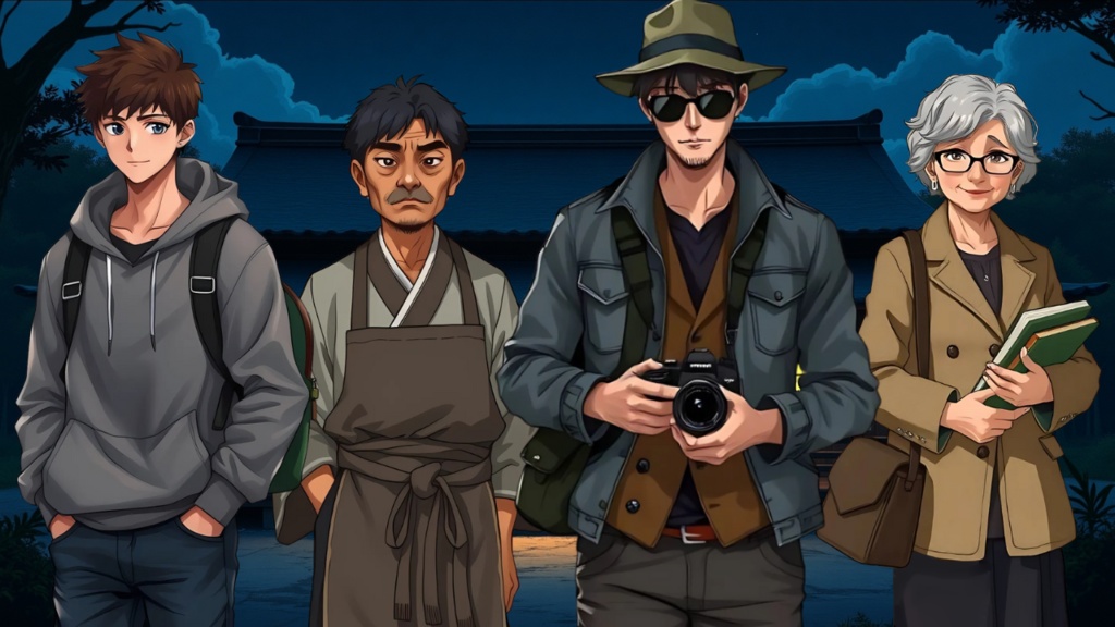 ホラー立ち絵&背景素材集 - Curse of Onsen