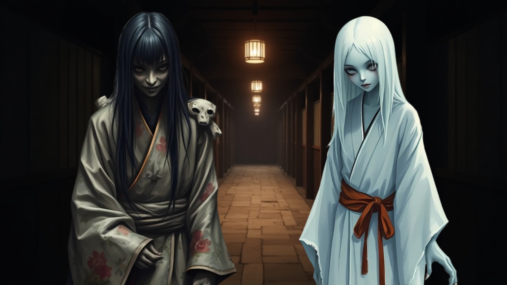 ホラー立ち絵&背景素材集 - Curse of Onsen