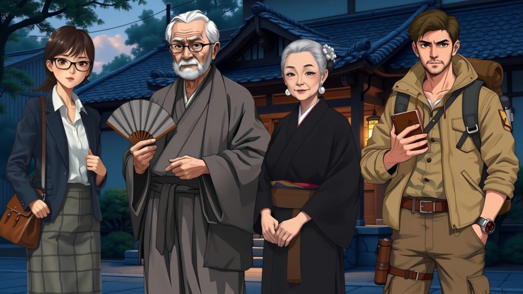 ホラー立ち絵&背景素材集 - Curse of Onsen