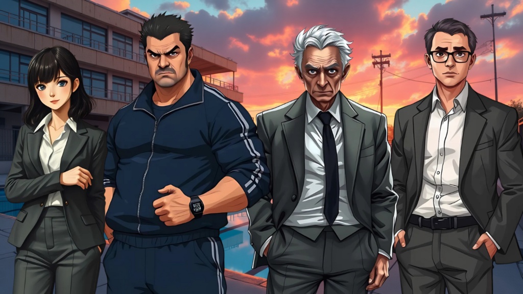 ホラー立ち絵&背景素材集 - School After Dark