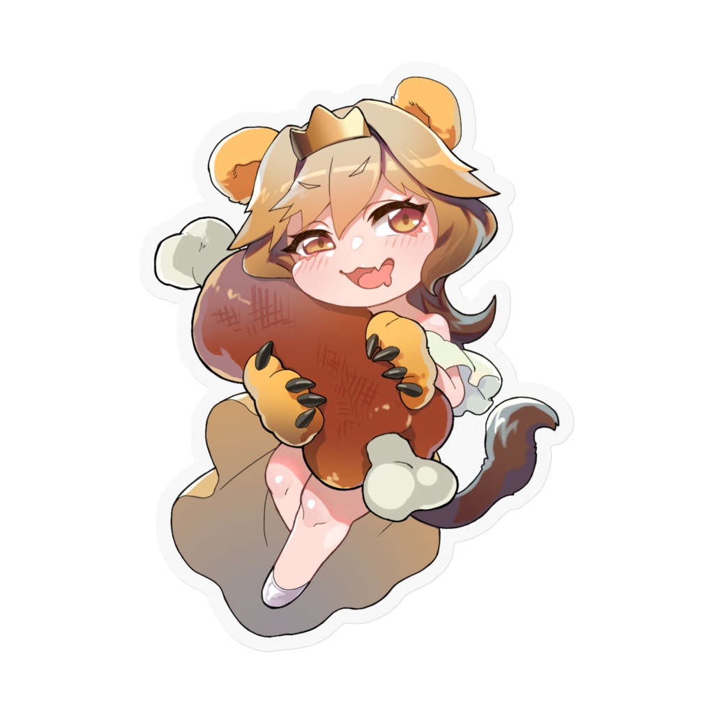 ミニりおん！ステッカー！