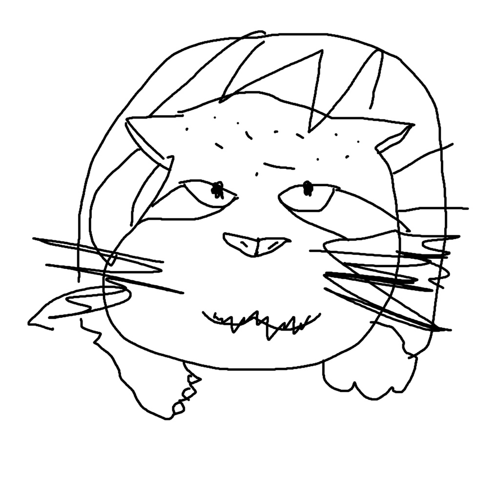 まぬるねこ(?)三銃士Tシャツ