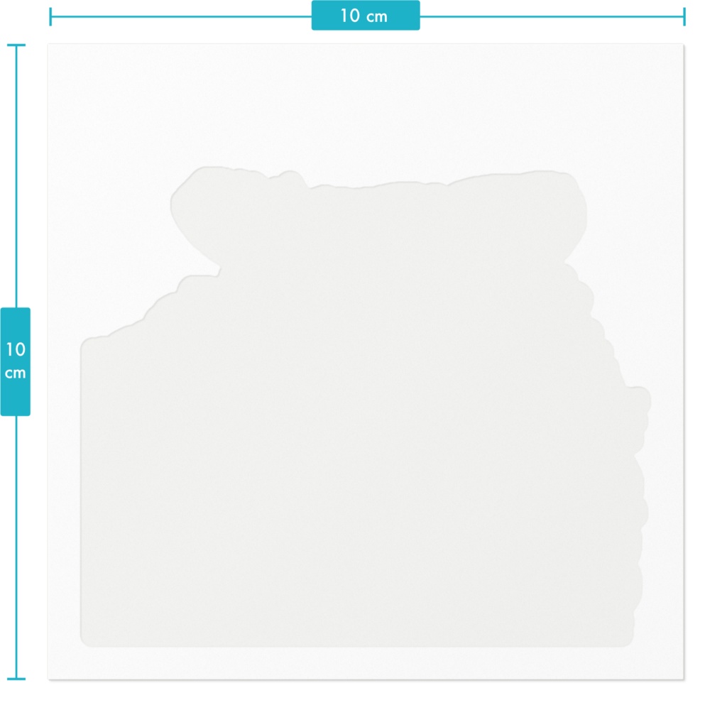 宇宙マヌルネコ顔ステッカー
