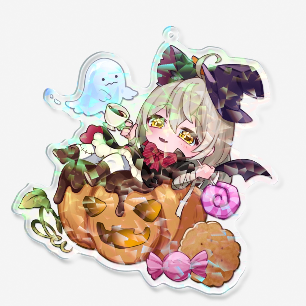 キラキラハロウィンアクキー
