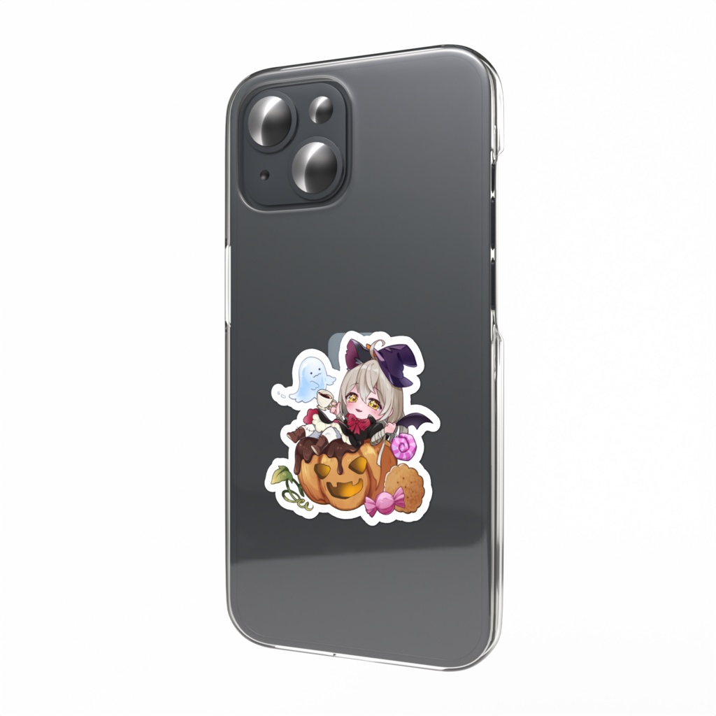 ハロウィンスマホステッカー