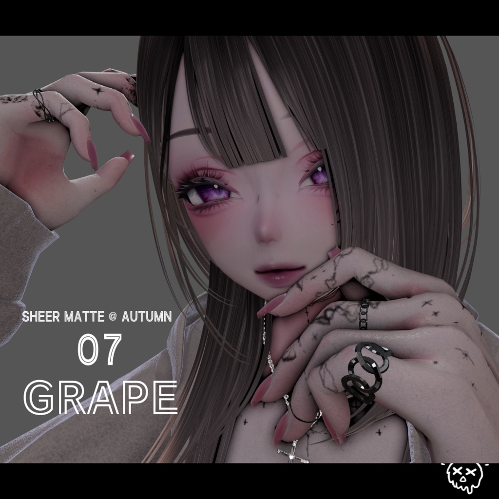 【無料】NAIL MANIA SAMPLES【森羅-Shinra-】|3D Nail / FREE